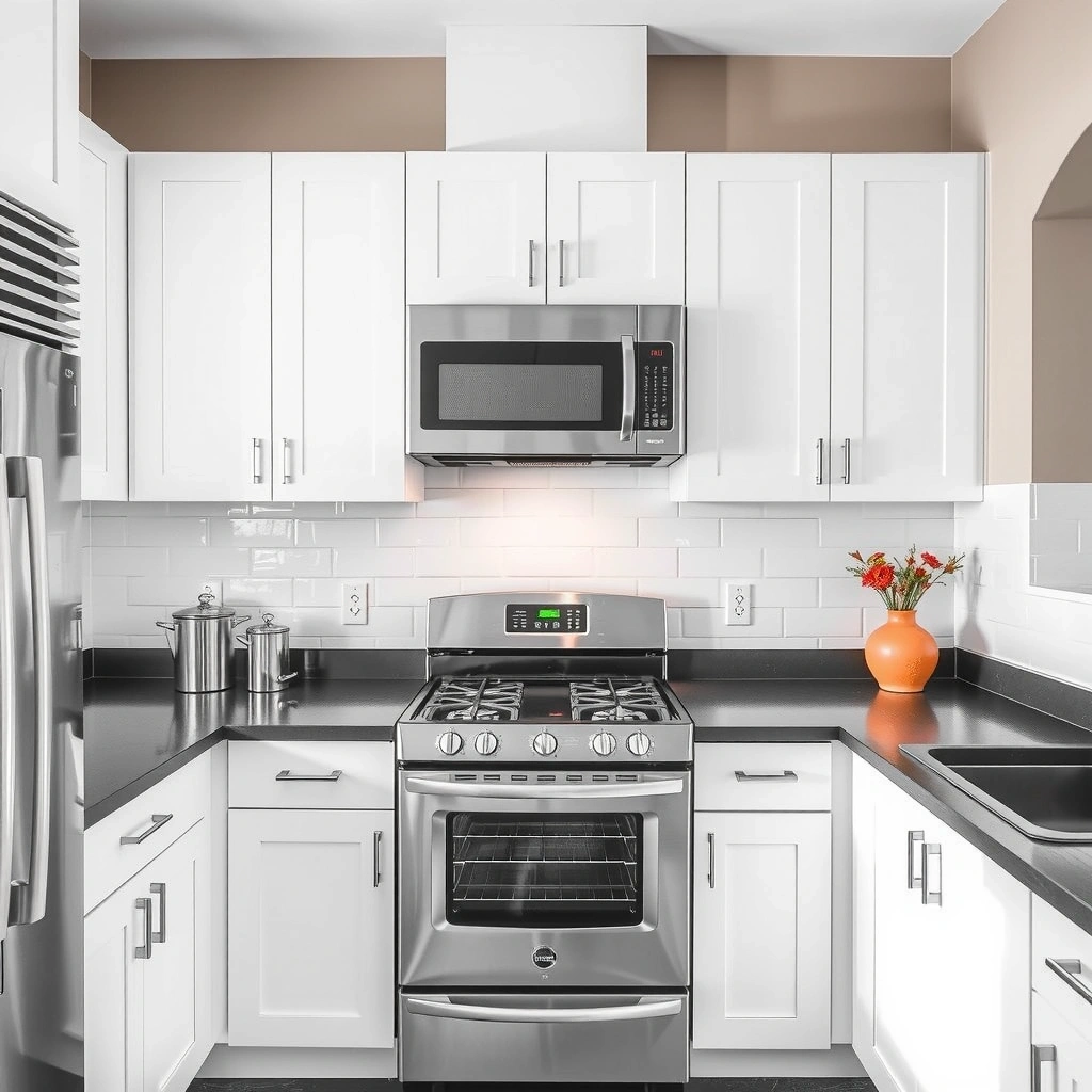 After: Clean appliances