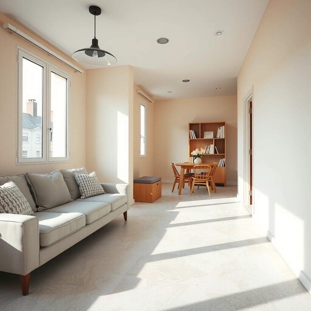 After: Clean renovated home